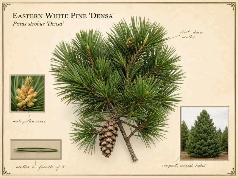 Eastern White Pine ‘Densa’ (Pinus strobus ‘Densa’)