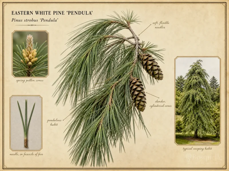 Eastern White Pine ‘Pendula’ (Pinus strobus ‘Pendula’)