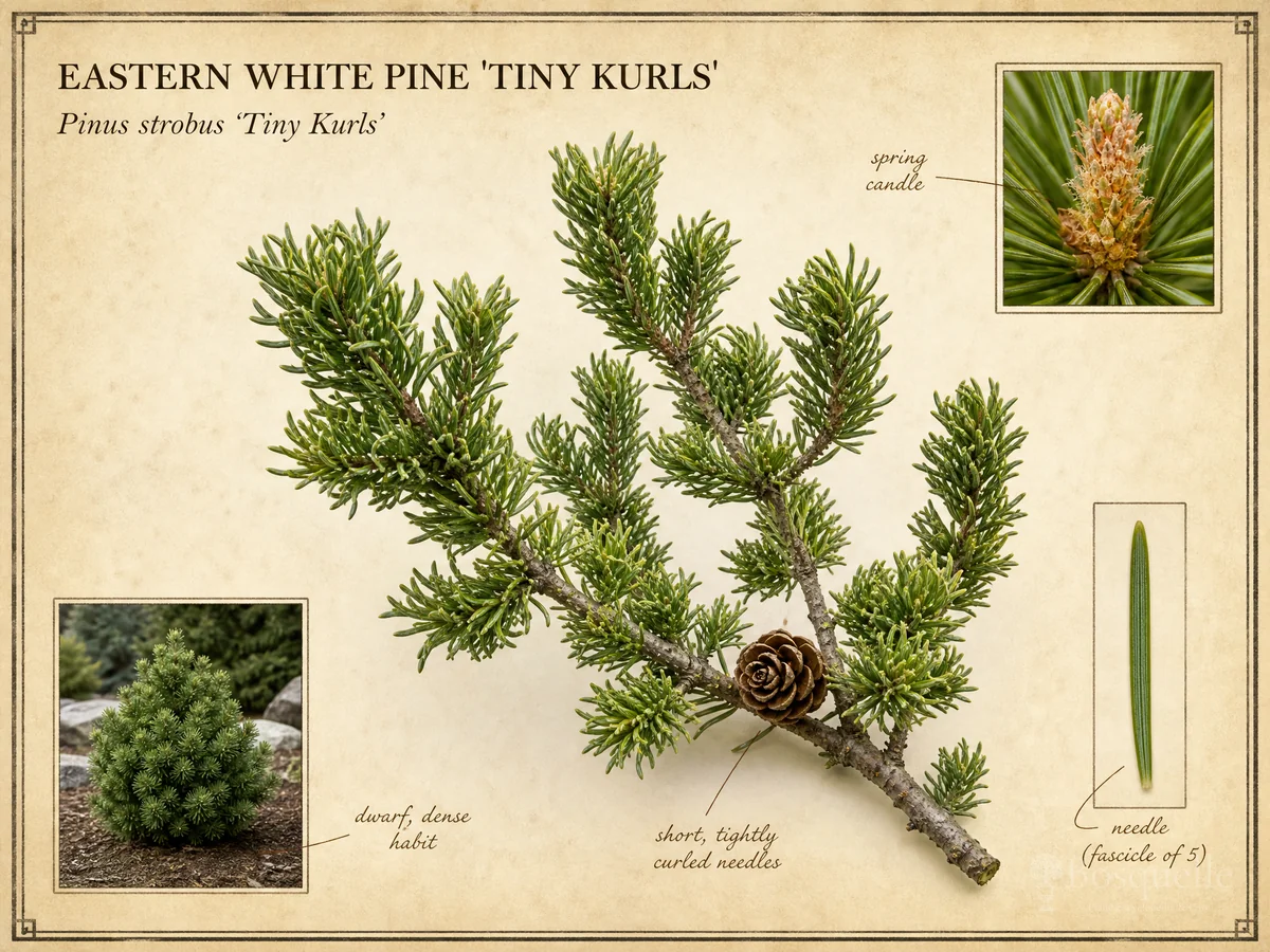 Eastern White Pine 'Tiny Kurls'