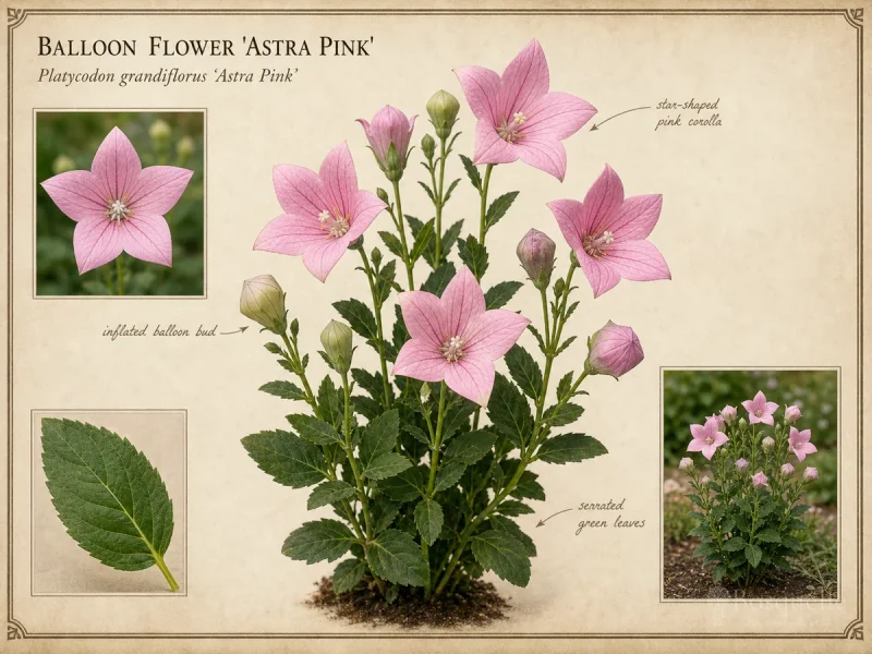 Balloon Flower 'Astra Pink'