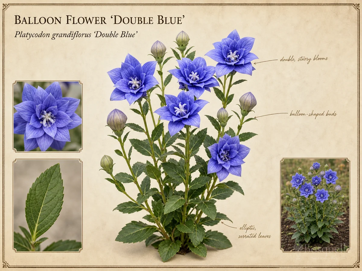 Balloon Flower 'Double Blue' — Kinds