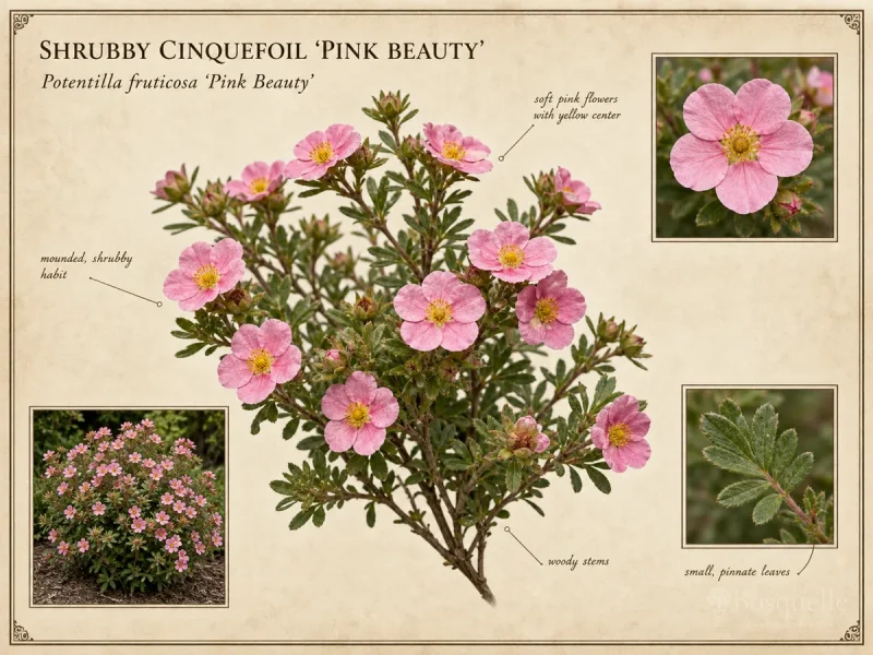 Shrubby Cinquefoil 'Pink Beauty' — Give it full sun and well-drained soil