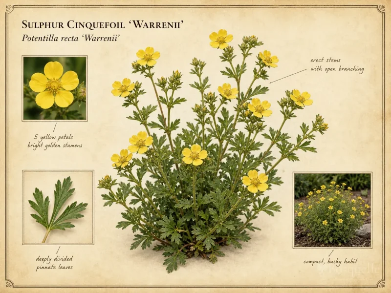 Sulphur Cinquefoil 'Warrenii'