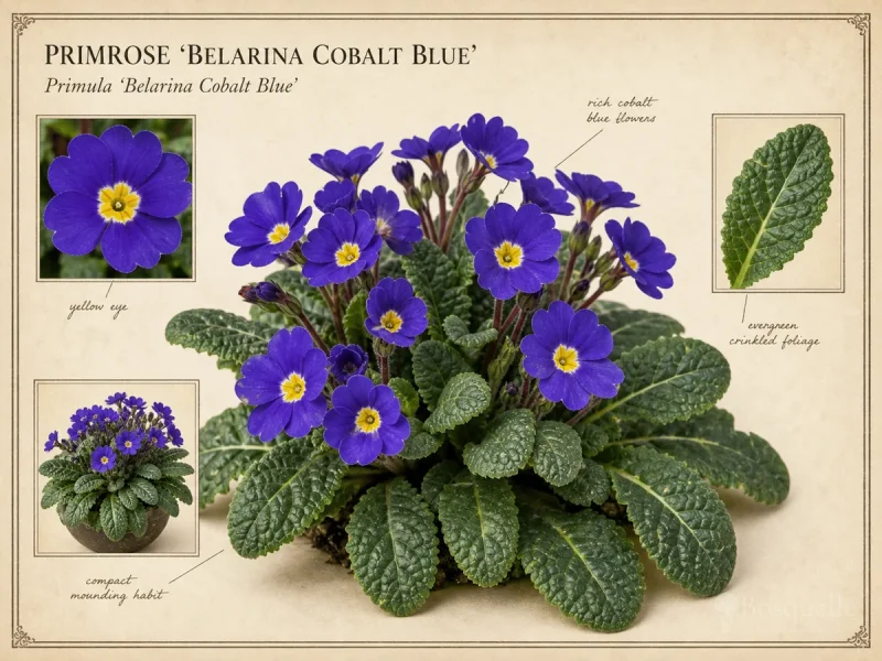 Primrose 'Belarina Cobalt Blue' — When to plant