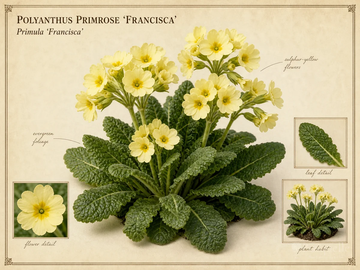 Polyanthus Primrose 'Francisca'