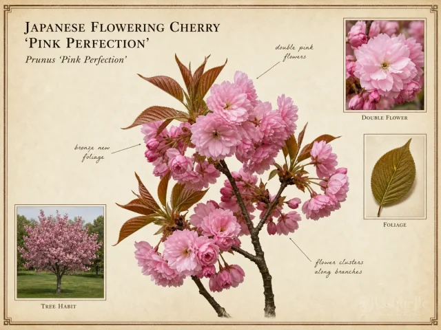 Japanese Flowering Cherry 'Pink Perfection'
