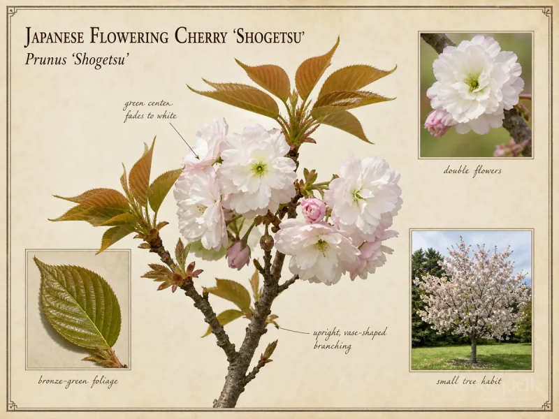 Japanese Flowering Cherry ‘Shogetsu’ (Prunus ‘Shogetsu’)