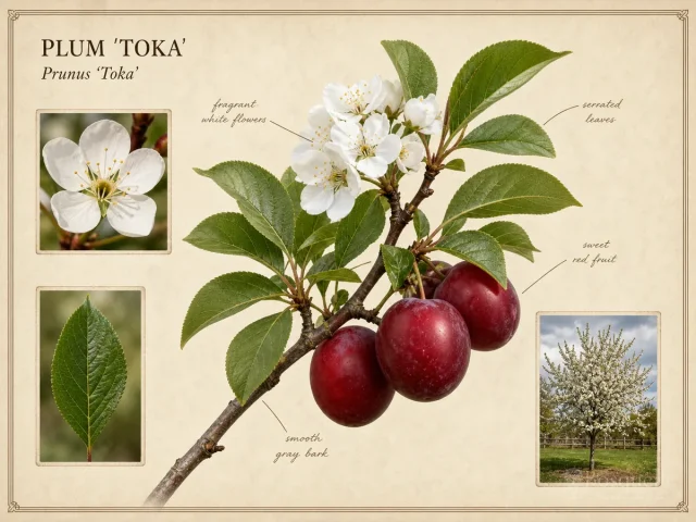 Plum ‘Toka’ (Prunus ‘Toka’)
