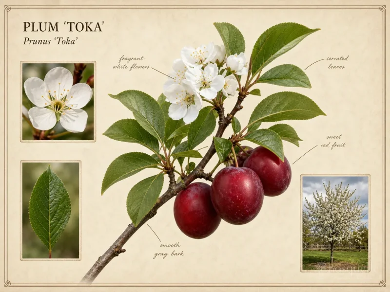 Plum ‘Toka’ (Prunus ‘Toka’)