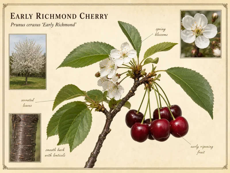 Early Richmond Cherry (Prunus cerasus ‘Early Richmond’)