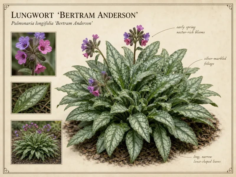 Lungwort 'Bertram Anderson'