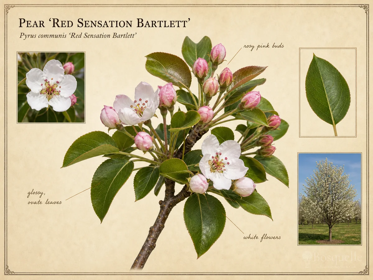 Pear 'Red Sensation Bartlett'