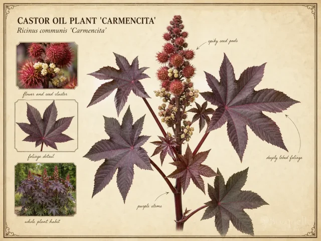 Castor Oil Plant 'Carmencita'