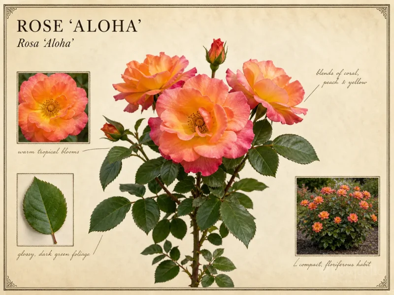 Rose ‘Aloha’ (Rosa ‘Aloha’)