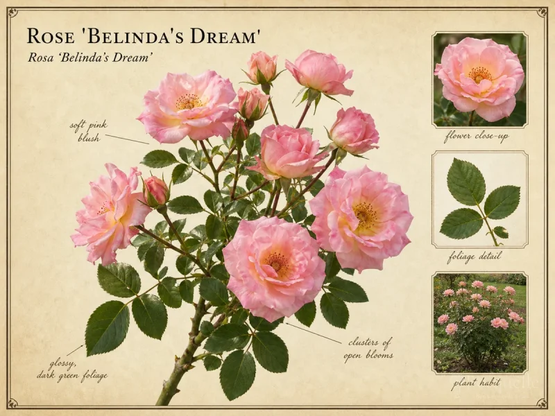Rose ‘Belinda’s Dream’ (Rosa ‘Belinda’s Dream’)