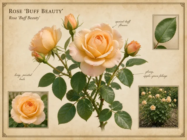 Rose ‘Buff Beauty’ (Rosa ‘Buff Beauty’)