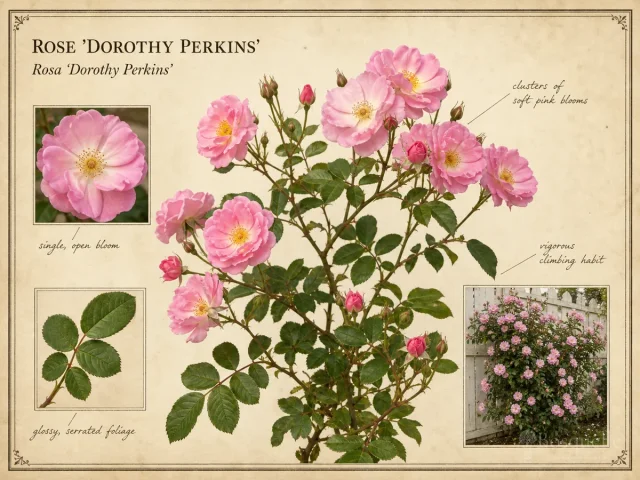 Rose 'Dorothy Perkins'