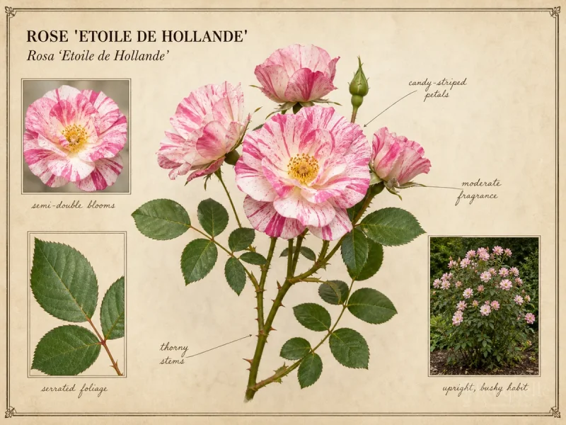 Rose ‘Etoile de Hollande’ (Rosa ‘Etoile de Hollande’)