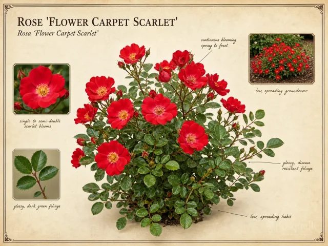 Rose 'Flower Carpet Scarlet'