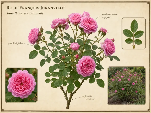 Rose 'François Juranville'