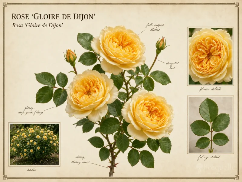 Rose ‘Gloire de Dijon’ (Rosa ‘Gloire de Dijon’)