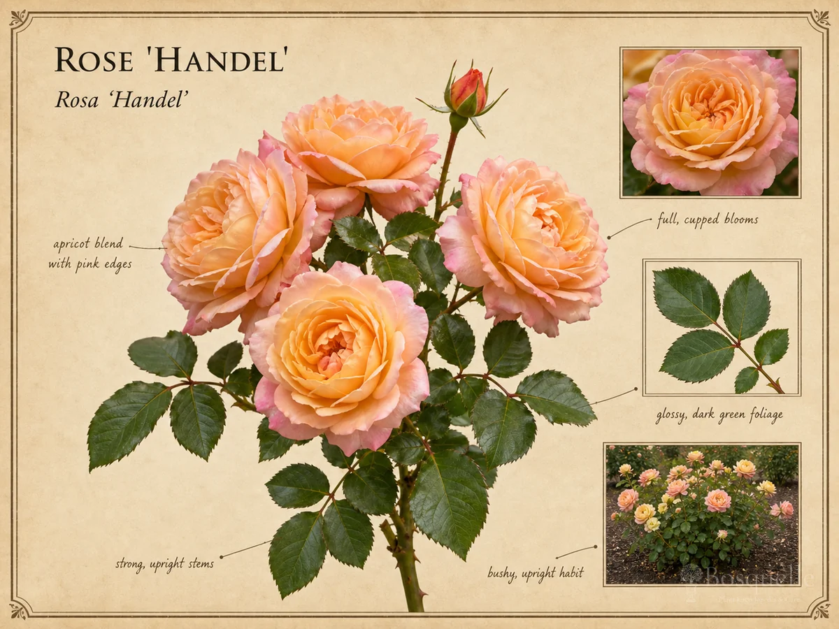 Rose ‘Handel’ (Rosa ‘Handel’)