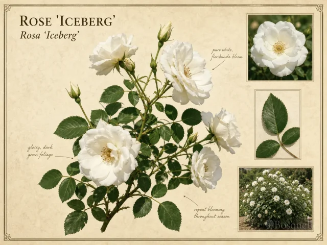 Rose 'Iceberg'