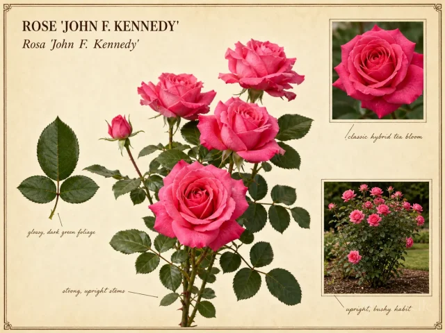 Rose 'John F. Kennedy'