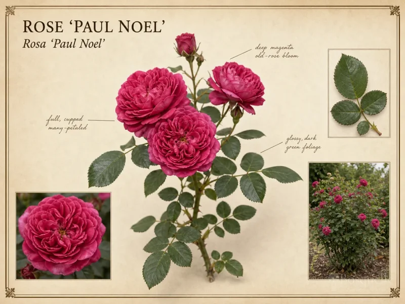 Rose ‘Paul Noel’ (Rosa ‘Paul Noel’)