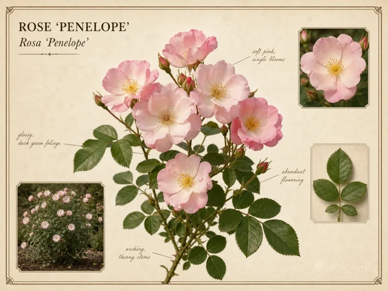 Rose ‘Penelope’ (Rosa ‘Penelope’)