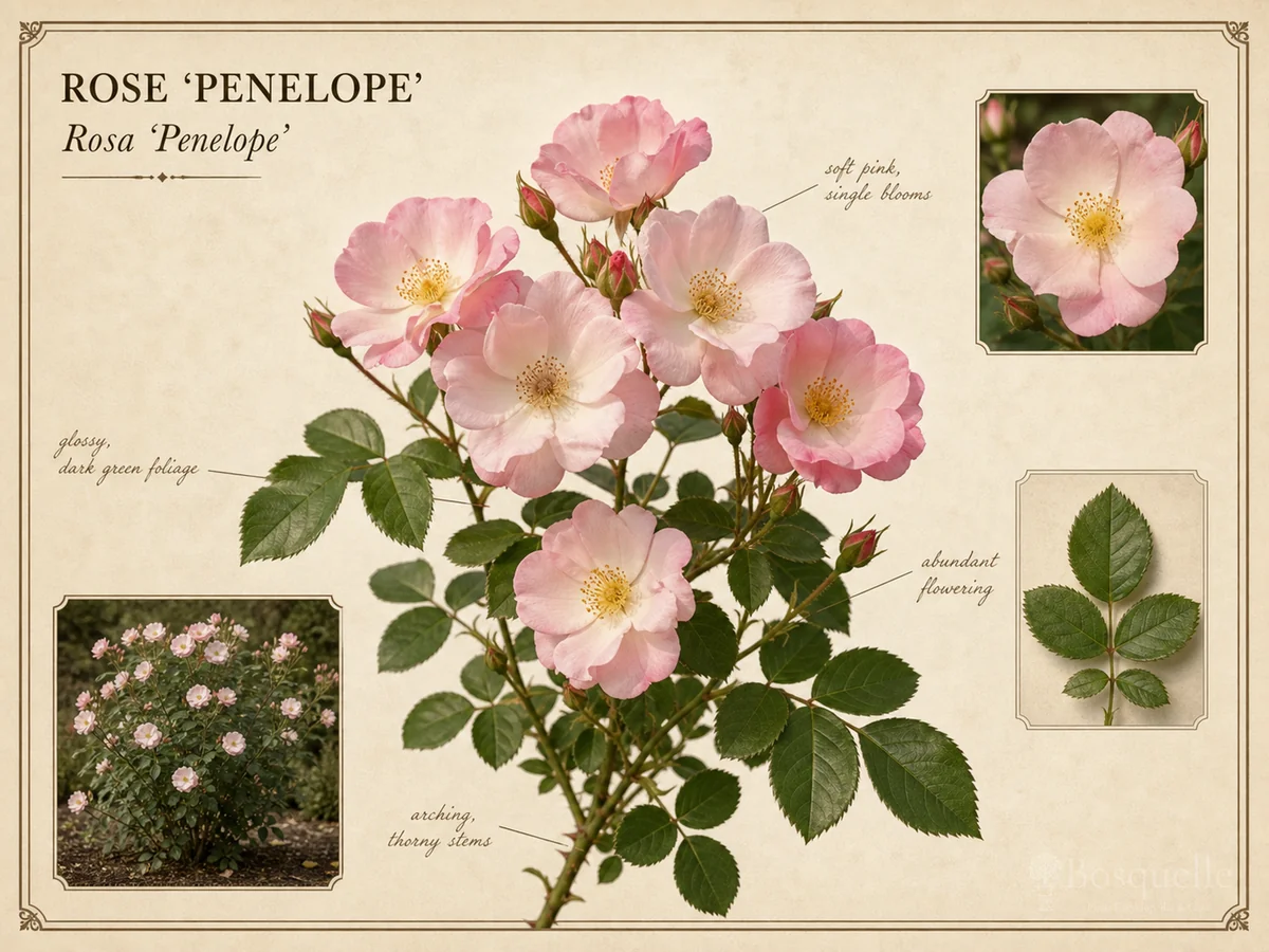 Rose ‘Penelope’ (Rosa ‘Penelope’)