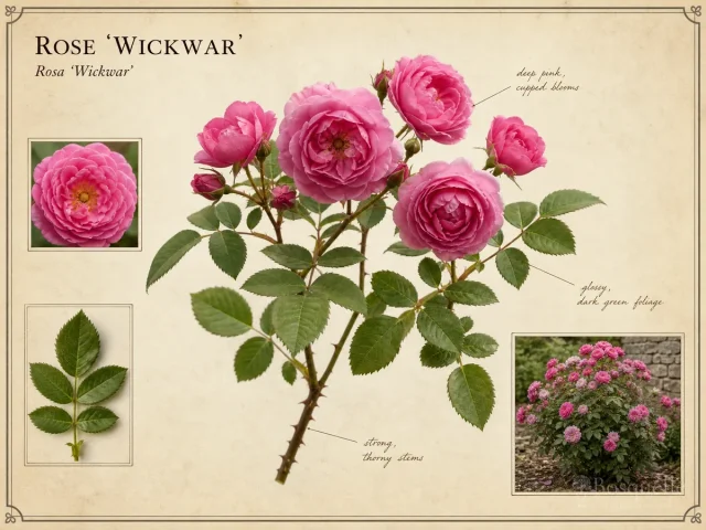 Rose 'Wickwar'