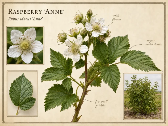 Raspberry ‘Anne’ (Rubus idaeus ‘Anne’)