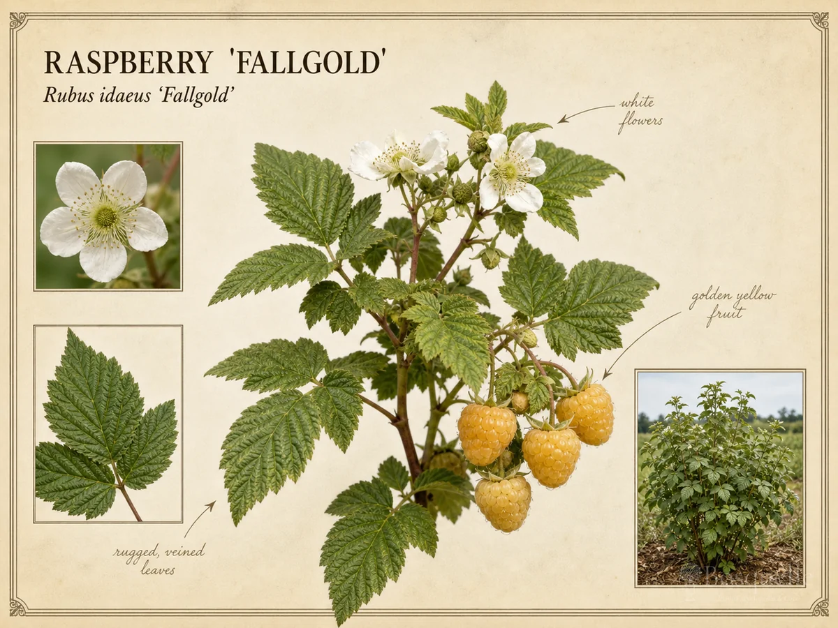 Raspberry 'Fallgold'