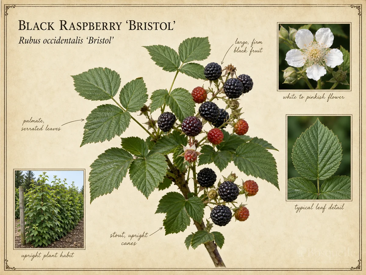 Black Raspberry 'Bristol'