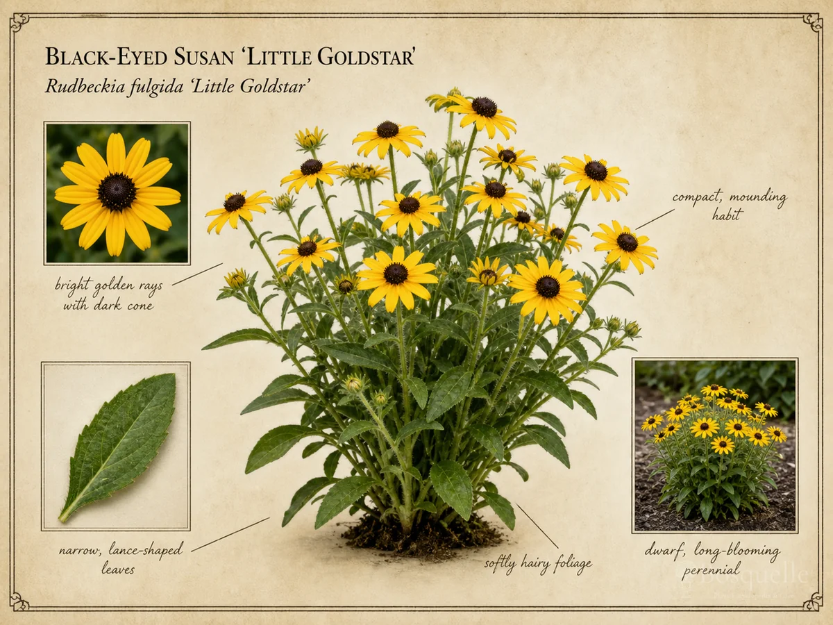 Black-Eyed Susan ‘Little Goldstar’ (Rudbeckia fulgida ‘Little Goldstar’)
