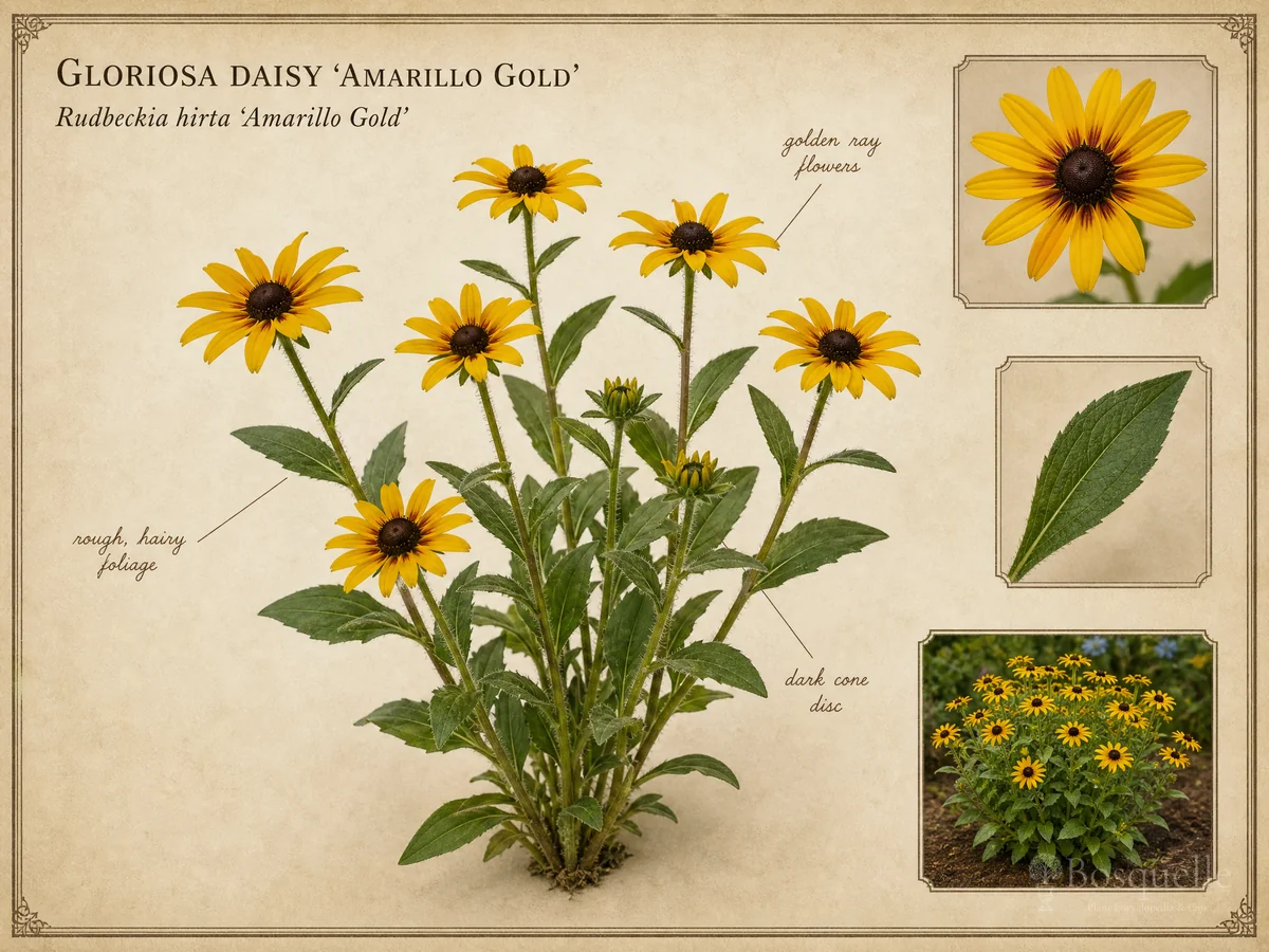 Gloriosa Daisy ‘Amarillo Gold’ (Rudbeckia hirta ‘Amarillo Gold’)