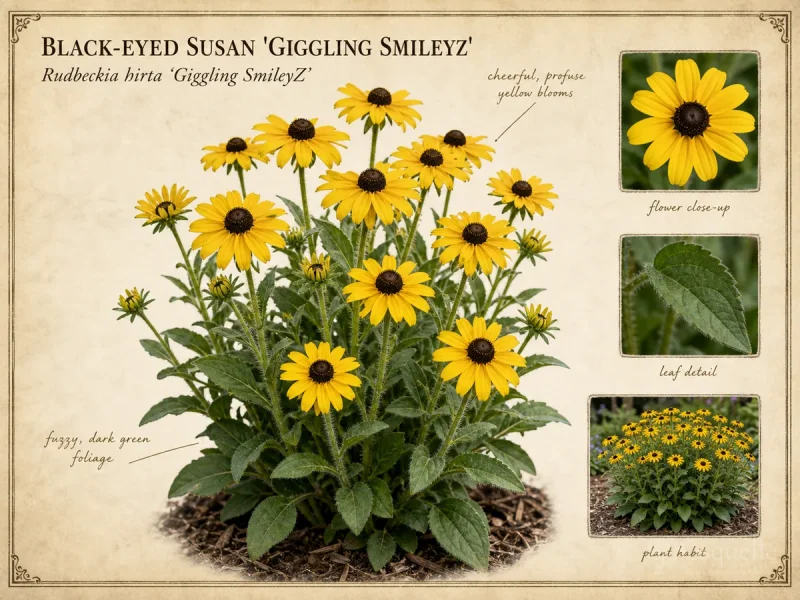 Black-eyed Susan ‘Giggling SmileyZ’ (Rudbeckia hirta ‘Giggling SmileyZ’)