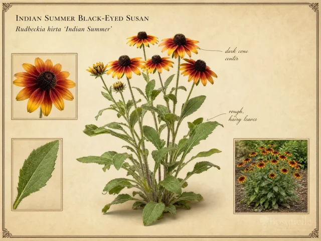 Indian Summer Black-Eyed Susan — Hirta / Summerina annual-leaning (20)