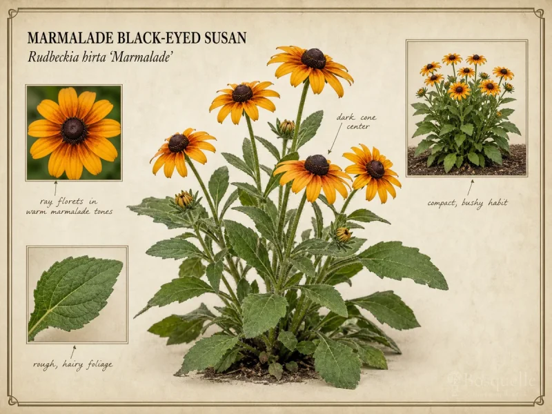 Marmalade Black-Eyed Susan (Rudbeckia hirta ‘Marmalade’)