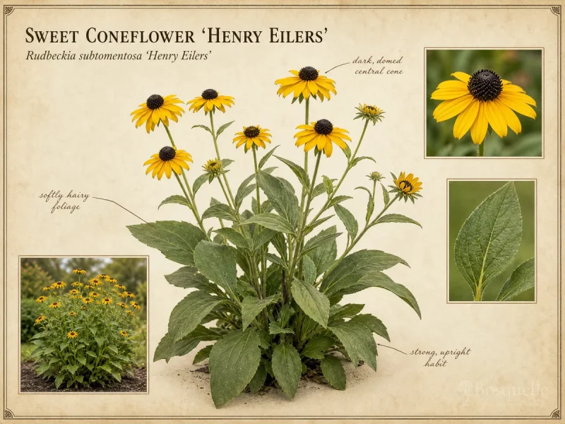 Sweet Coneflower ‘Henry Eilers’ (Rudbeckia subtomentosa ‘Henry Eilers’)