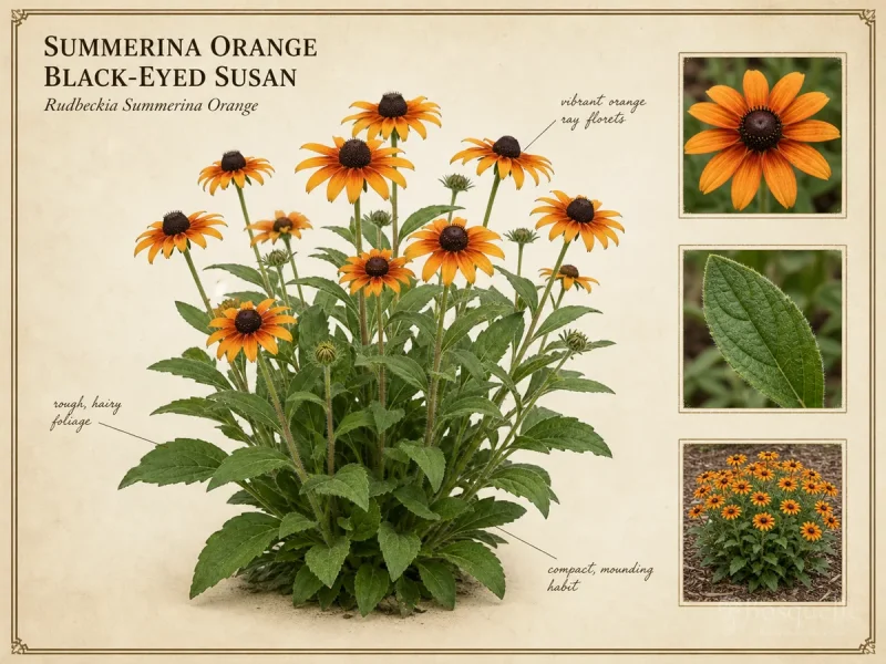 Summerina Orange Black-eyed Susan (Rudbeckia Summerina Orange)