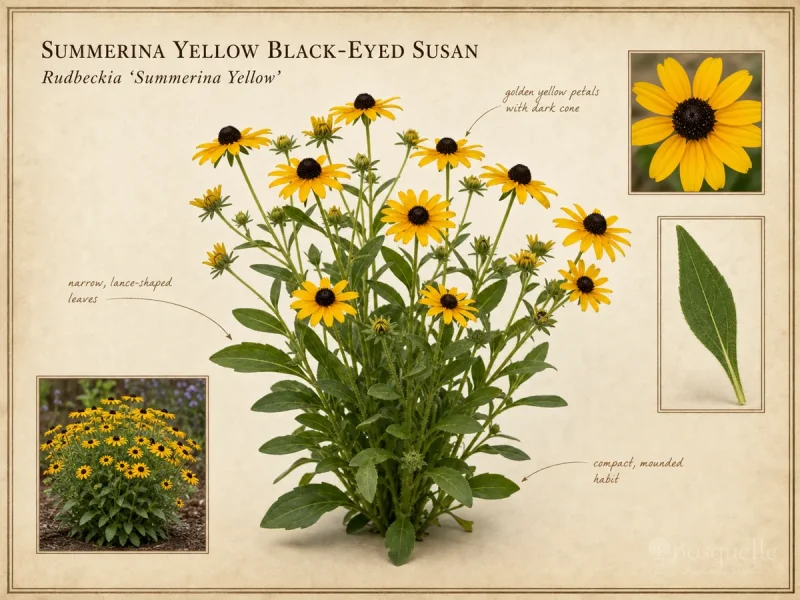 Summerina Yellow Black-eyed Susan (Rudbeckia Summerina Yellow)