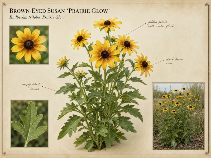 Brown-Eyed Susan ‘Prairie Glow’ (Rudbeckia triloba ‘Prairie Glow’)