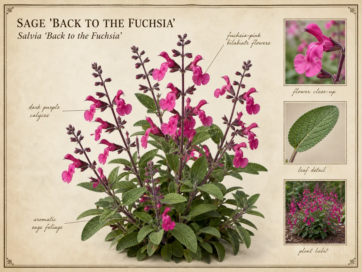 Sage ‘Back to the Fuchsia’ (Salvia ‘Back to the Fuchsia’)