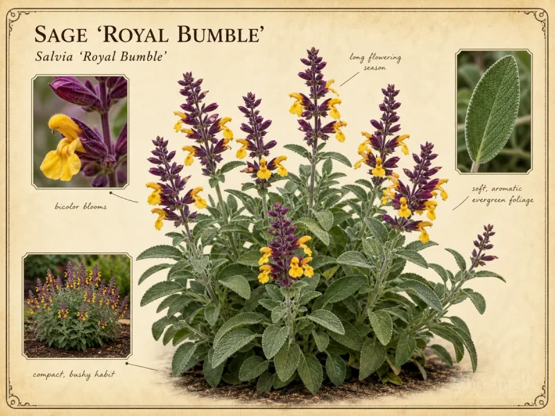 Sage ‘Royal Bumble’ (Salvia ‘Royal Bumble’)
