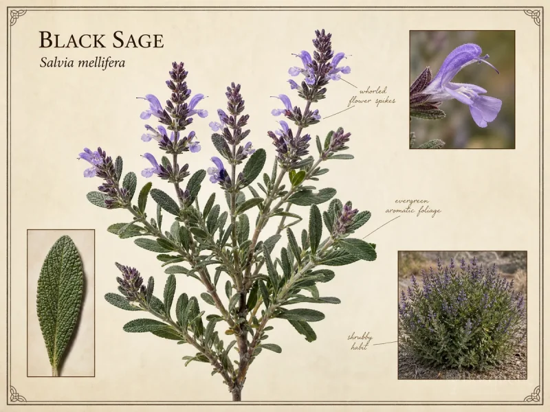 Black Sage (Salvia mellifera)