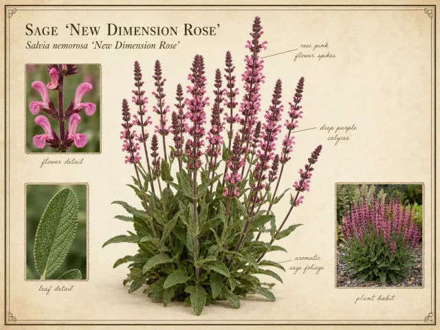 Sage ‘New Dimension Rose’