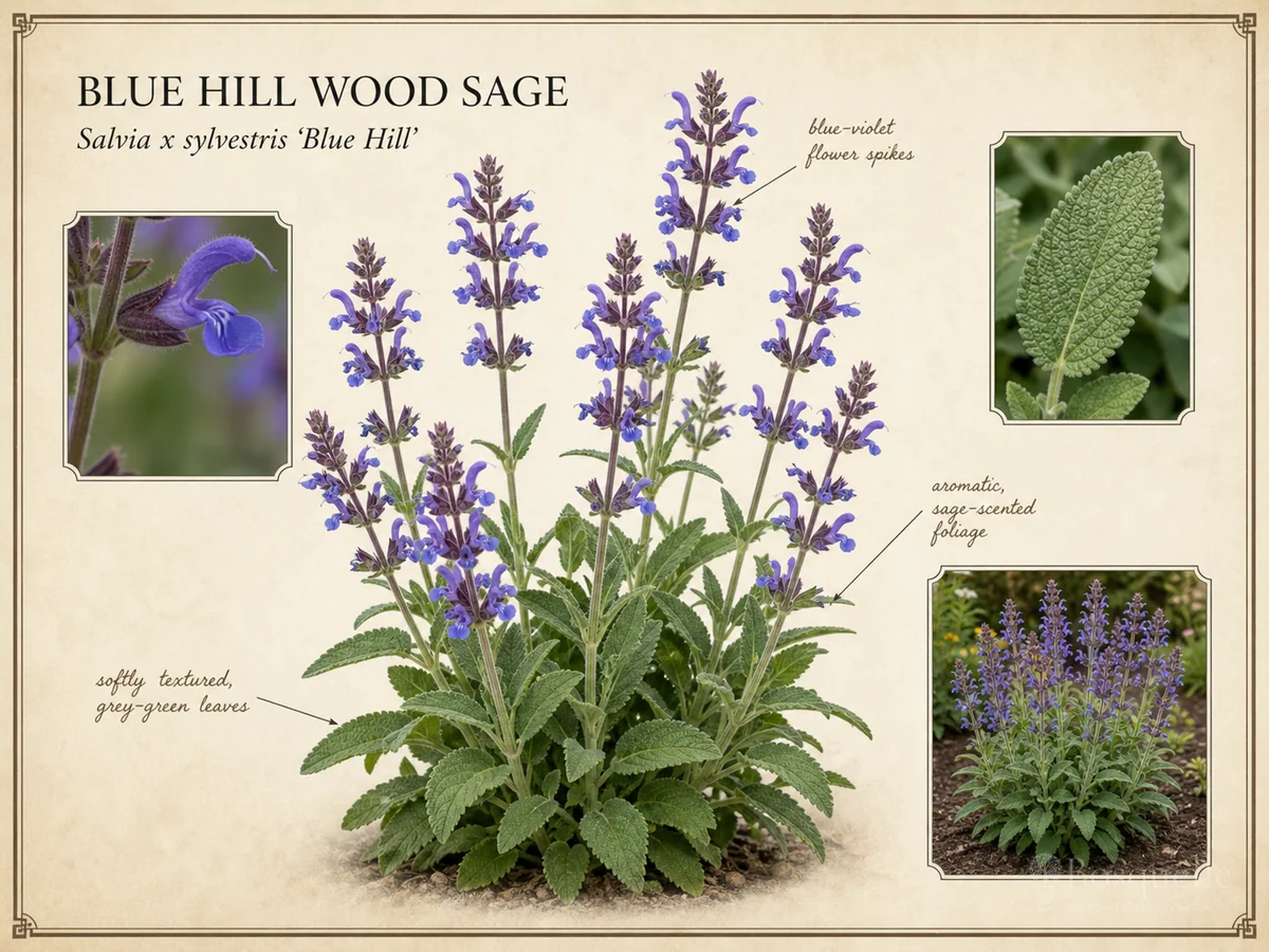 Blue Hill Wood Sage