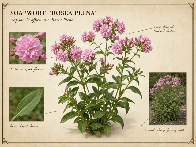 Soapwort 'Rosea Plena'